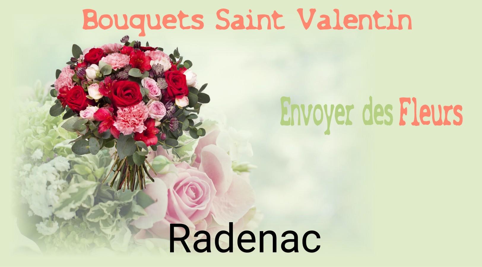 Roses de Saint-Valentin livrées à Radenac